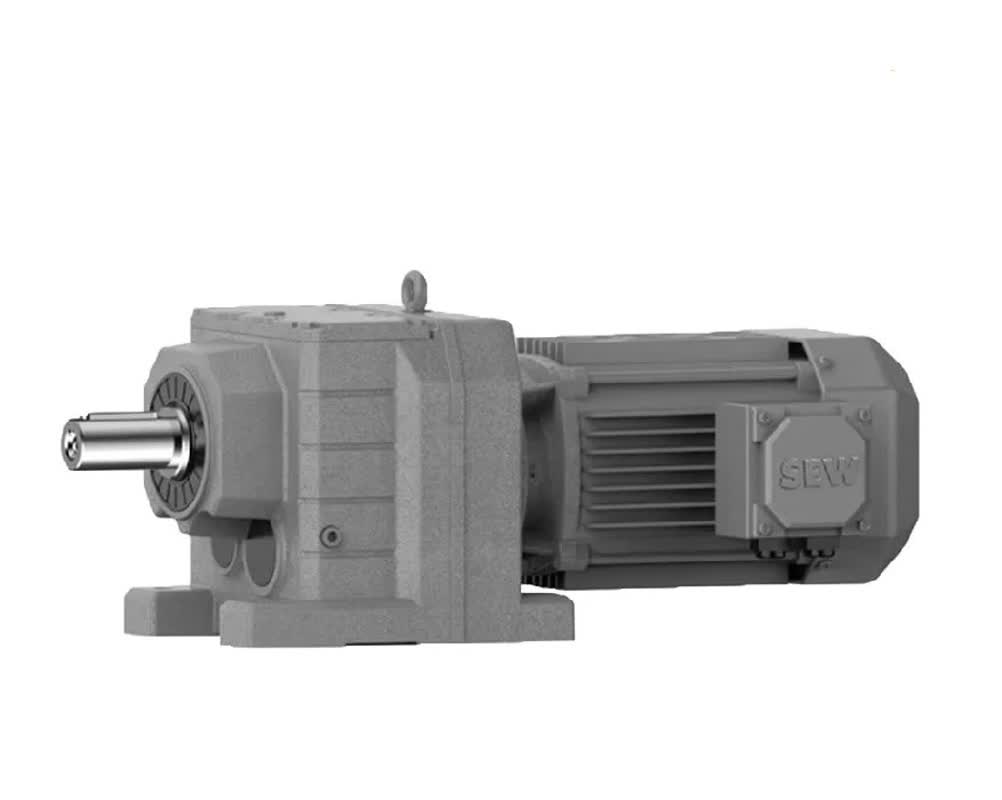 الکتروگیربکس (0.75 کیلووات) 1 اسب 60 دور الکتروژن پولادین طرح sew R37 شافت 25